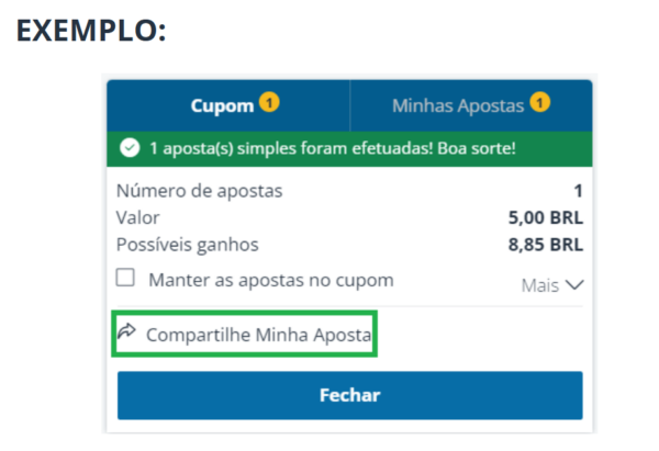 Compartilhar Aposta Sportingbet